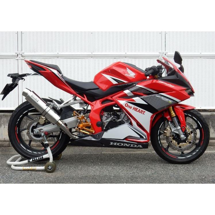 WR'S HONDA CBR250RR ステンレス/ステンレス スリップオンサイレンサー（BF1230JM）の画像