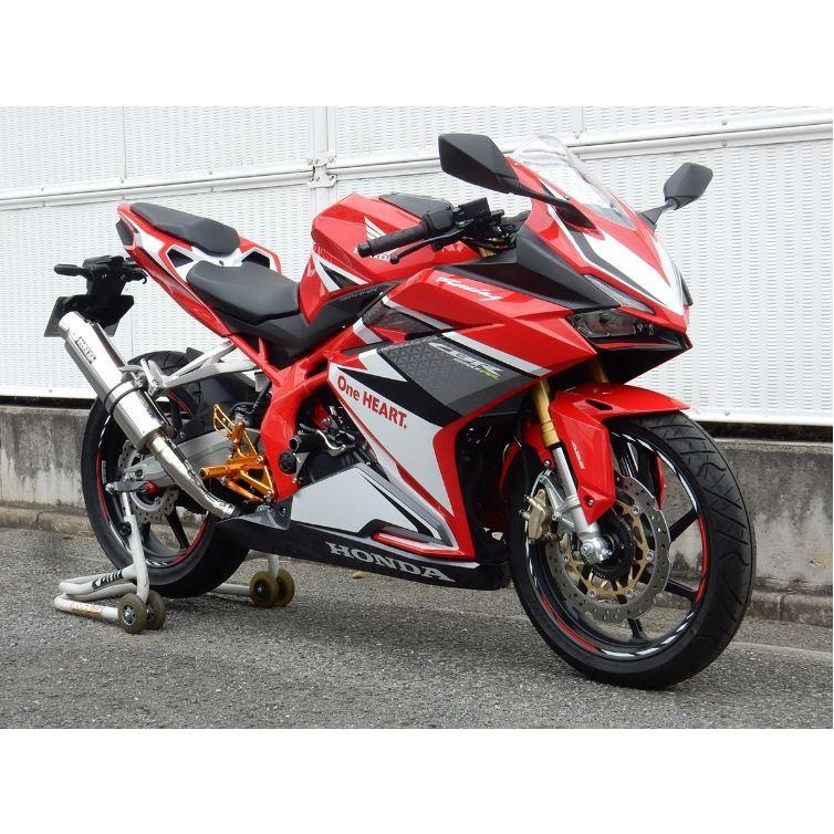 WR'S HONDA CBR250RR ステンレス/ステンレス スリップオンサイレンサー（BF1230JM）の画像