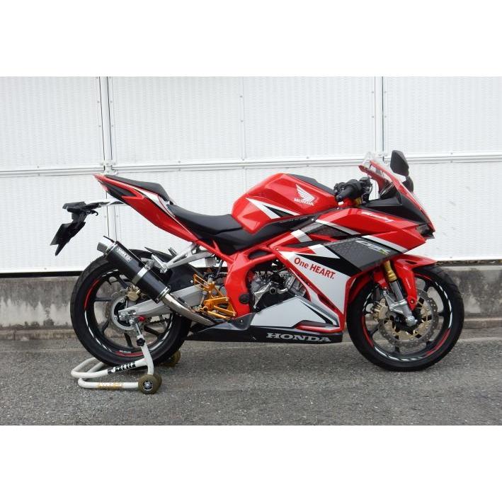 ホンダ　CBR250RR MC51 ステンレス マフラー WR WR'S HONDA CBR250RR MC51用 ラウンドタイプ ステンレス