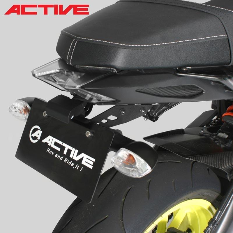 ACTIVE フェンダーレスKIT MT-09 2024〜　新品リフレクター付き アクティブ ACTIVE フェンダーレスキット ブラック [LEDナンバー
