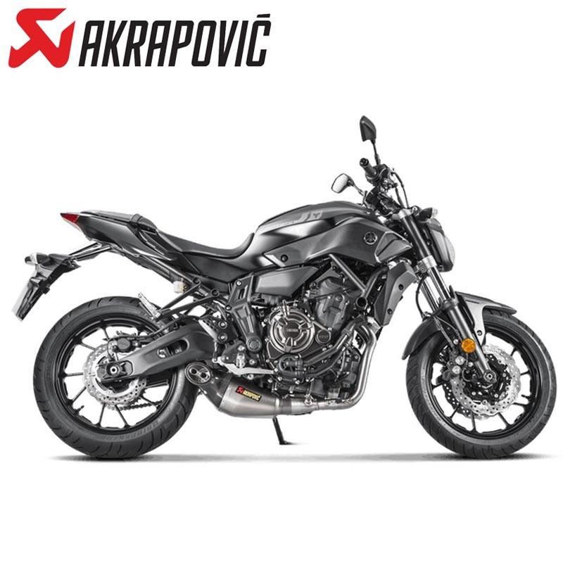 アクラポビッチ フルエキマフラー レーシングライン MT-07 / XSR700 AKRAPOVIC（アクラポビッチ） AKRAPOVIC XSR700/MT-07 レーシング