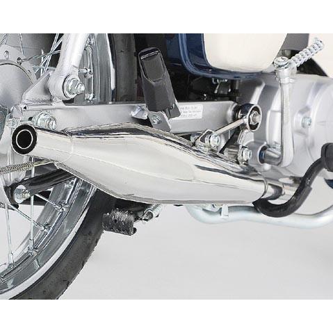 HONDA スーパーカブ110(ja59)マフラー ASSY KITACO（キタコ） スーパーカブ110/PRO クラシックダウンマフラー 543
