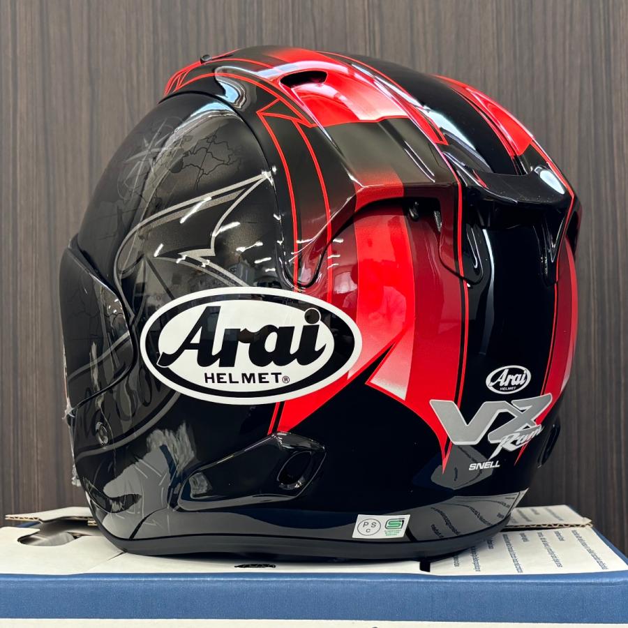 Arai アライヘルメット VZ-RAM HARADA TOUR（ハラダツアー） オープンフェイスヘルメット｜partsonline｜07