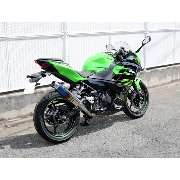 ninja250/400 WR'Sチタンマフラー 車検対応 WR'S（ダブルアールズ