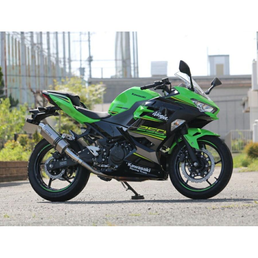 WR WR'S Kawasaki 2018 Ninja250 ニンジャ 2BK-EX250P チタンオーバル
