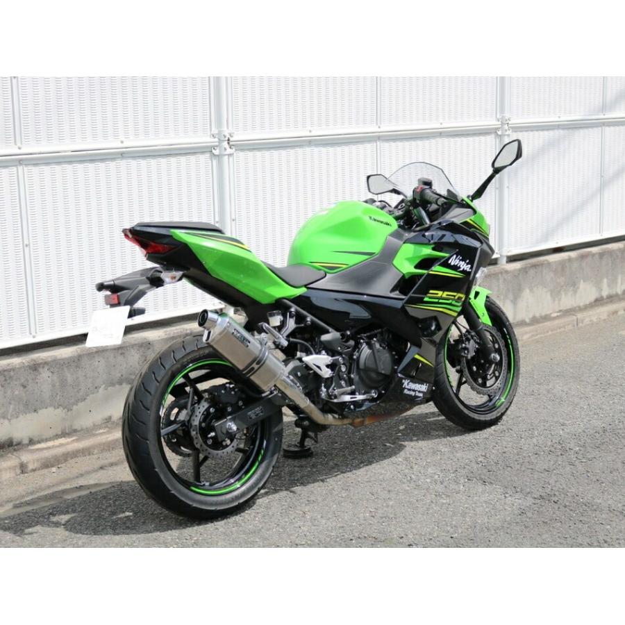 WR WR'S Kawasaki 2018 Ninja250 ニンジャ 2BK-EX250P チタンオーバル