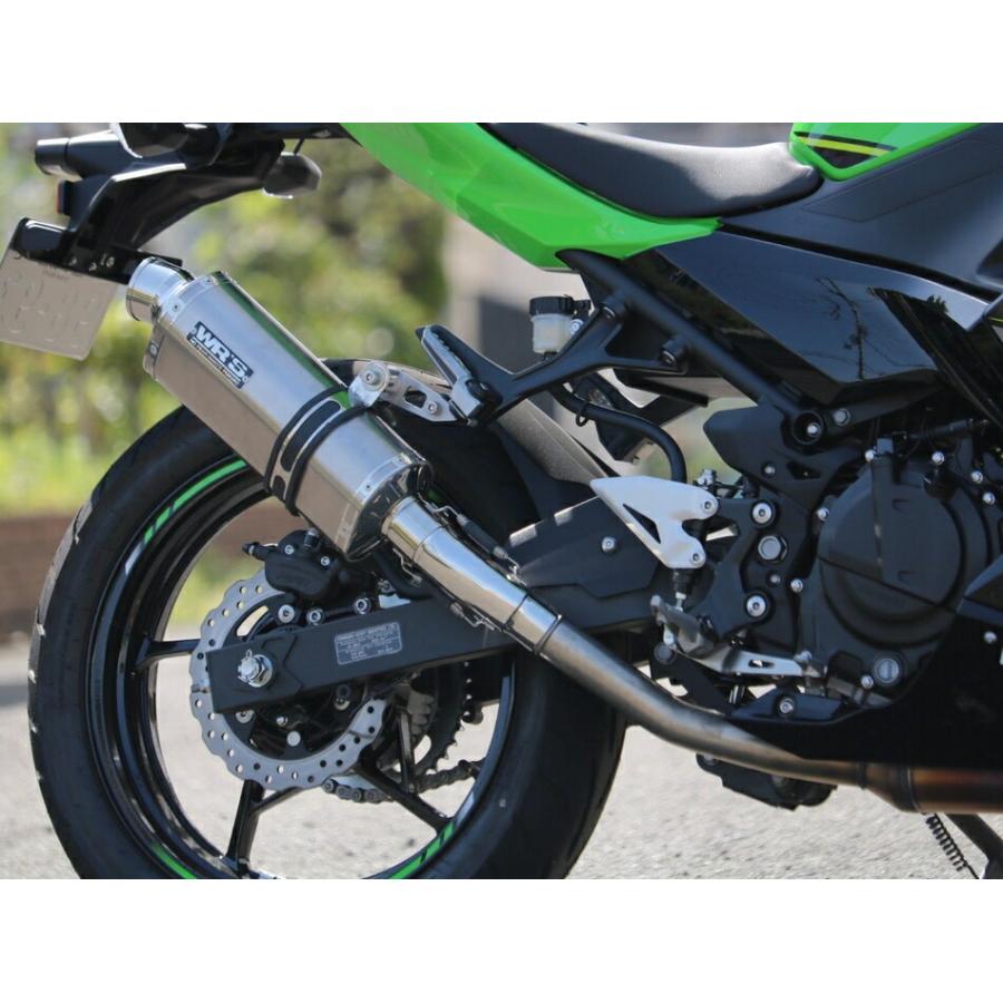 WR WR'S Kawasaki 2018 Ninja250 ニンジャ 2BK-EX250P チタンオーバル