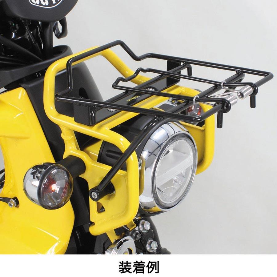 スペシャルパーツ武川 クロスカブ50/110 フロントキャリアキット（ブラック塗装） 09-11-0105 |  | 01