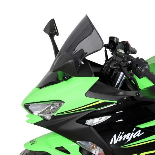 MRA Kawasaki Ninja250/400 レーシングスクリーン（スモーク） MR680S