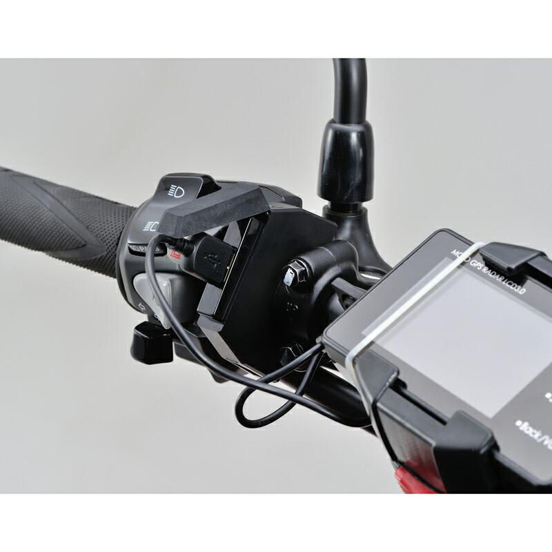 DAYTONA（デイトナ） バイク専用電源 スレンダーUSB1ポート 98437
