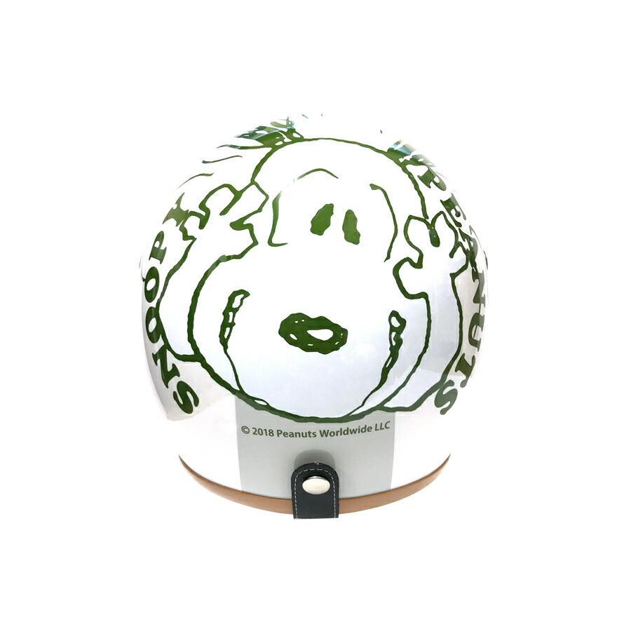 値下げ‼️ スヌーピー ジェットヘルメット SNOOPY PEANUTS SNOOPY（スヌーピー） AXS ジェットヘルメット シールド付 PEEK-A-BOO
