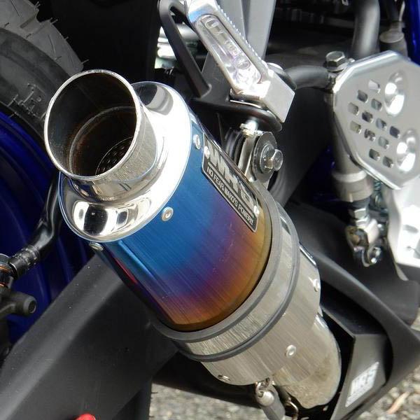 WR WR'S YAMAHA MT-25 / MT-03 チタンショート（焼き色タイプ