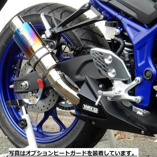 WR WR'S YAMAHA MT-25 / MT-03 チタンショート（焼き色タイプ