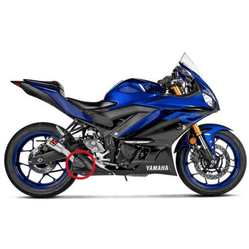 AKRAPOVIC スリップオンマフラー用オプションヒートシールド P-HSY3SO1 | AKRAPOVIC | 01