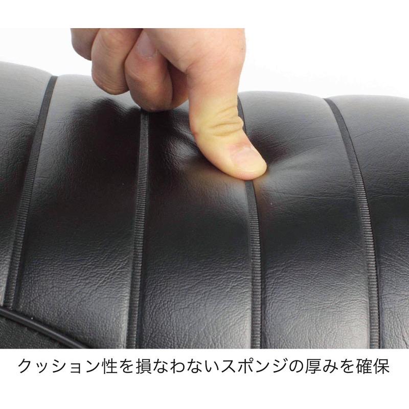 スペシャルパーツ武川 モンキー125 タックロールシート（ブラック） 09