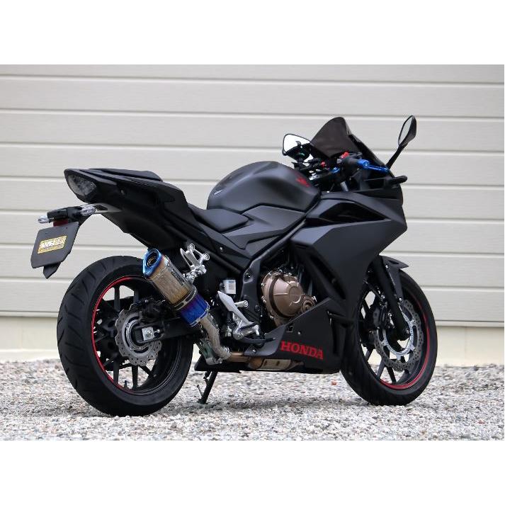 WR'S HONDA 2019 CBR400R NC56 SS-OVAL スリップオン（焼き色タイプ
