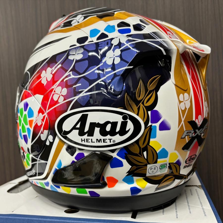 RX-7X Arai NAKAGAMI GP2 フルフェイスヘルメット : Parts Online 