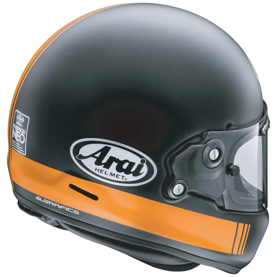 アライヘルメット　ラパイドネオ　つや消しブラック 楽天市場】Arai アライ RAPIDE-NEO CAFE RACER [ラパイドネオ