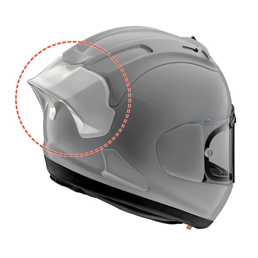 Arai（アライ） RX-7Xレーシングスポイラー（白/ホワイト） 105121 