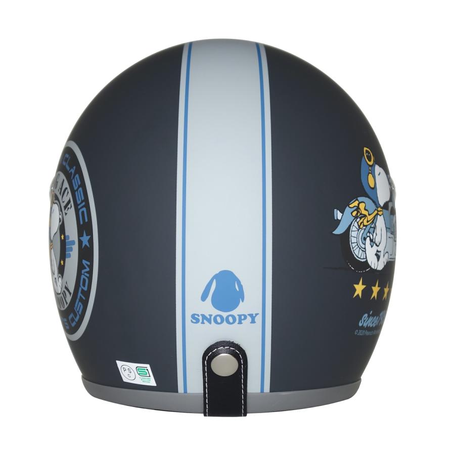 アークス（AXS）ジェットヘルメット　スヌーピーバイカー2（型番：SNJ-78） SNOOPY（スヌーピー） AXS ジェットヘルメット BIKER #2（バイカー2