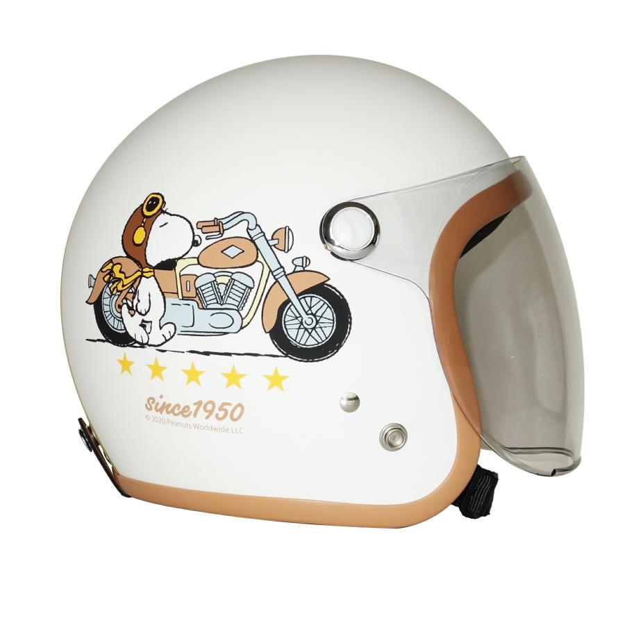 SNOOPY（スヌーピー） AXS ジェットヘルメット BIKER #2（バイカー2
