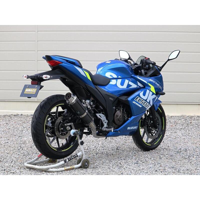 WR WR'S SUZUKI GIXXER SF 250 ジクサーSF250 ラウンドタイプ カーボン