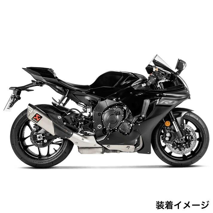 AKRAPOVIC（アクラポヴィッチ） YAMAHA YZF-R1（'20-'22） スリップオンライン チタン JMCA S-Y10SO18-HAPLTJPの画像
