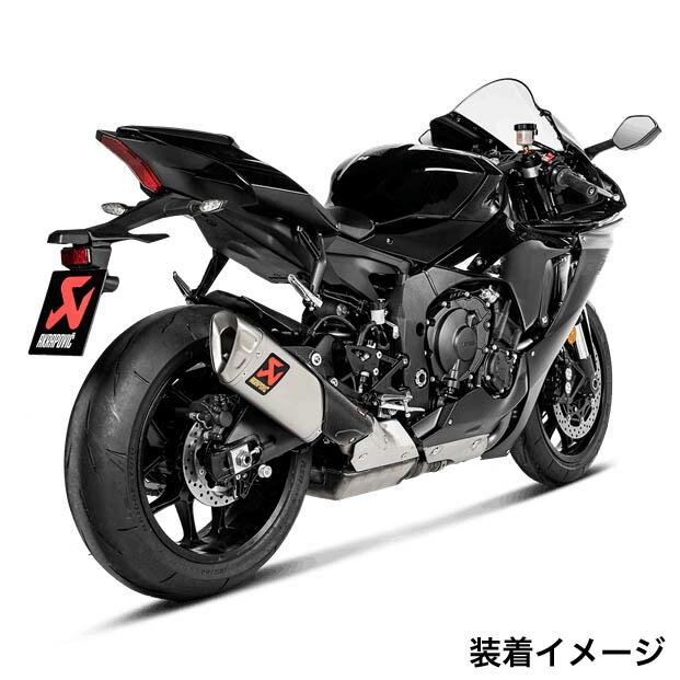 AKRAPOVIC（アクラポヴィッチ） YAMAHA YZF-R1（'20-'22） スリップオンライン チタン JMCA S-Y10SO18-HAPLTJPの画像