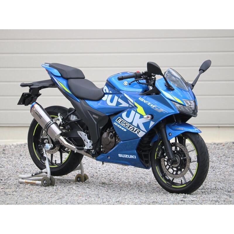 WR WR'S SUZUKI GIXXER SF 250 ジクサーSF250 SS-OVAL ソリッドチタン