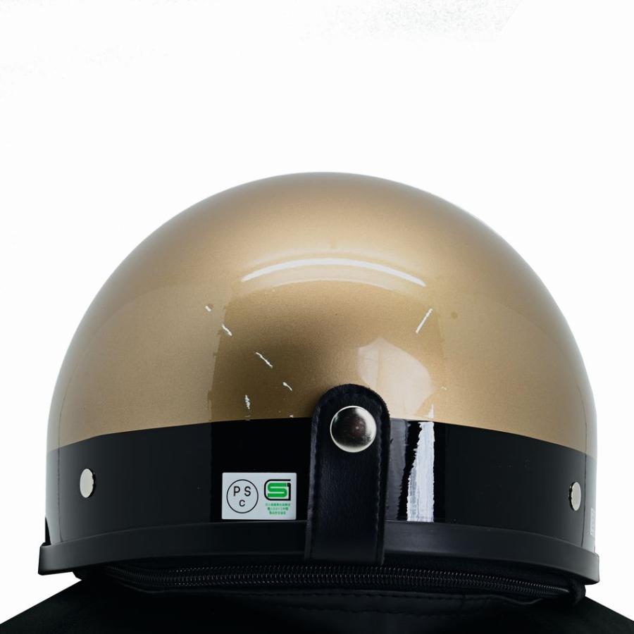 【値下げしました】マルシン〈未使用〉MP-110アメリカンポリス風ヘルメット コミネ（Komine） マルシン工業 MP-110 ポリススタイル ハーフ