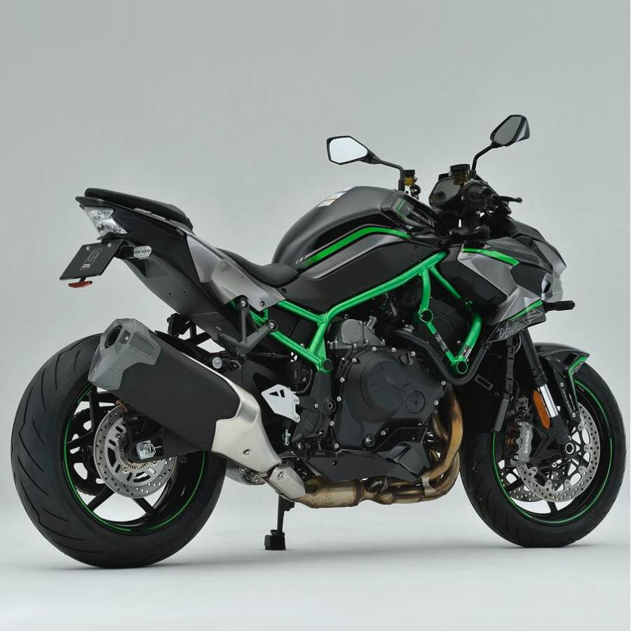 ギルドデザイン Kawasaki Z H2/Z900 ビレットライセンスホルダー 71548