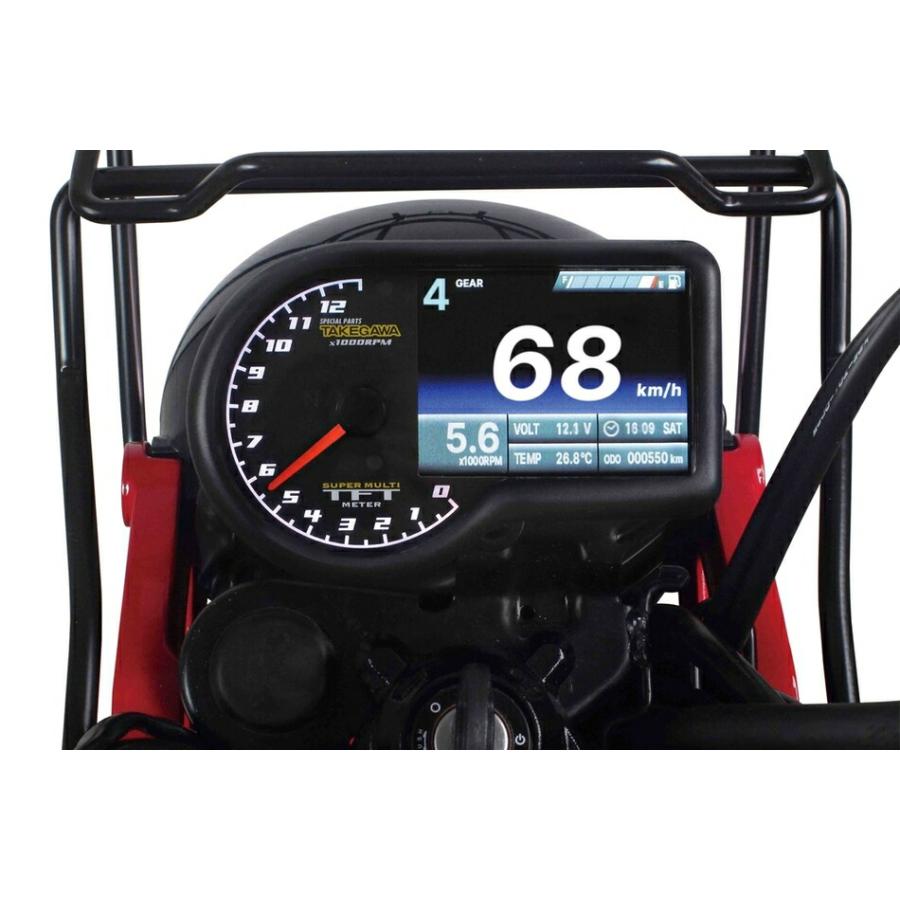 スペシャルパーツ武川 HONDA CT125 スーパーマルチTFTメーター 05-05