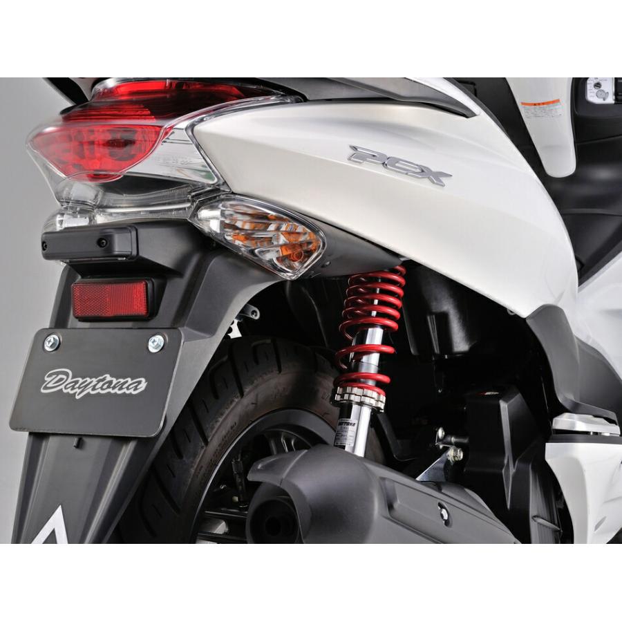 pcx125 pcx150 デイトナ 強化リアショック リアサス ほぼ未使用 DAYTONA（デイトナ） DAYTONA PCX125 PCX150 強化リアショック メッキ