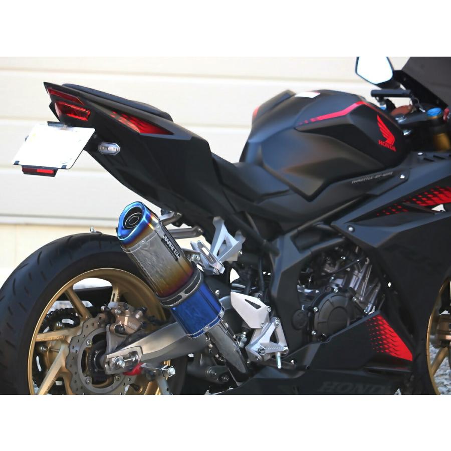 WR'S CBR250RR('20-'21) SS-OVALフルエキゾースト 焼き色チタン