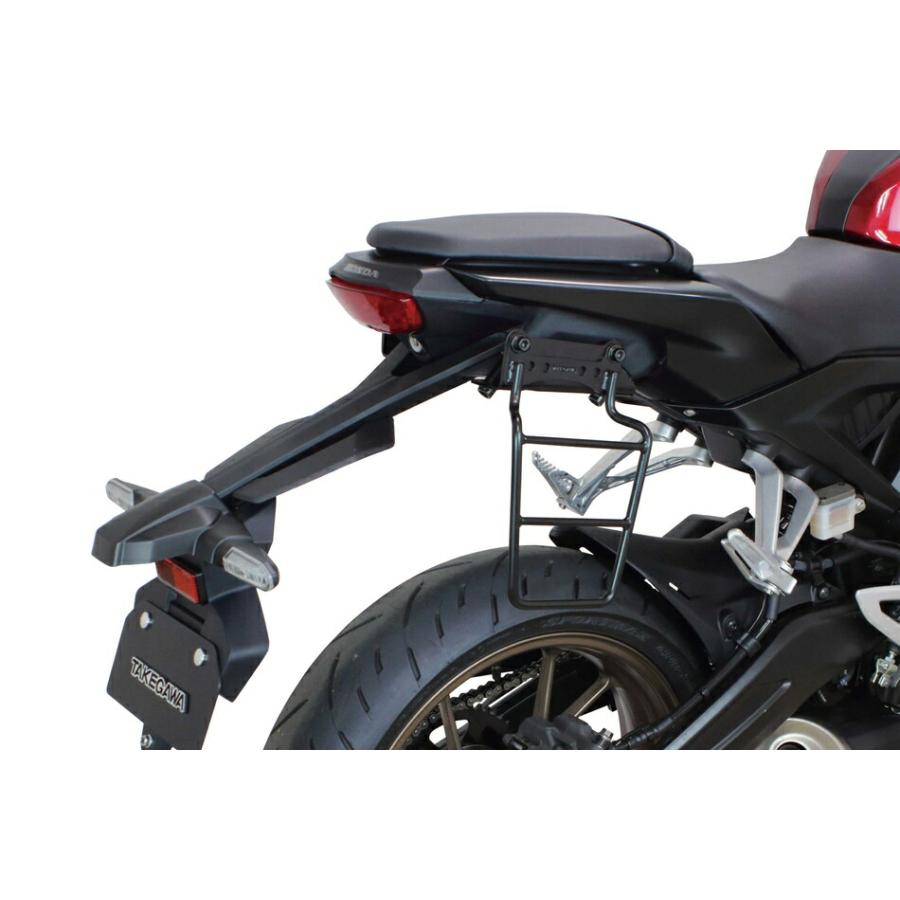 サイドバッグ スペシャルパーツ武川 CB125R サイドバッグサポートセット 09-11