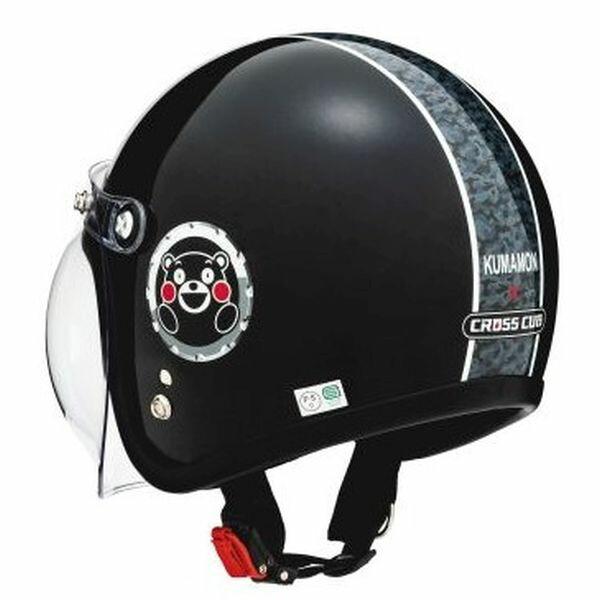 niu KUMAMON 半帽ヘルメット Aサイズ ホンダ（HONDA） KUMAMON×CROSS CUB ヘルメット 0SHGC-JC1B-KF : Parts