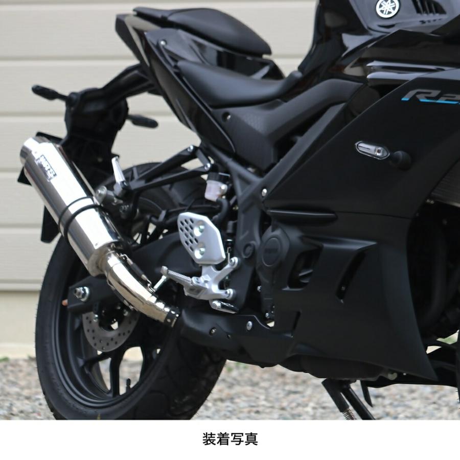 WR'S YAMAHA YZF-R25('22-)/MT-25('22-) ラウンド スリップオン