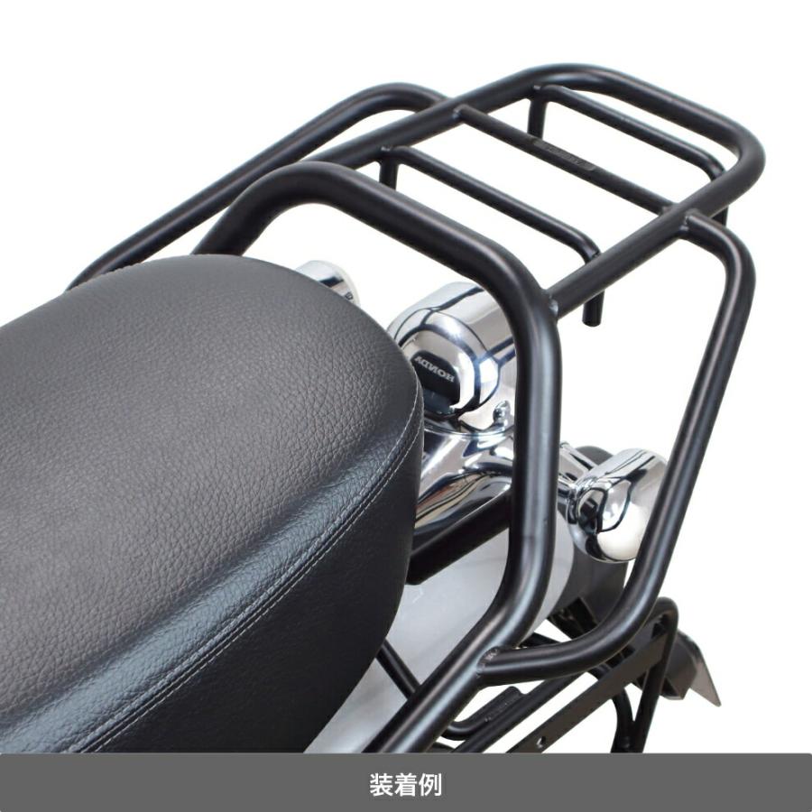 スペシャルパーツ武川 HONDA ダックス125 リアキャリア（ブラック） 09