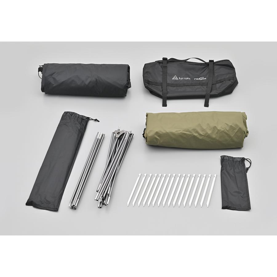 DAYTONA ハーフドーム フォレストカーキドームテント 39567 |  | 01