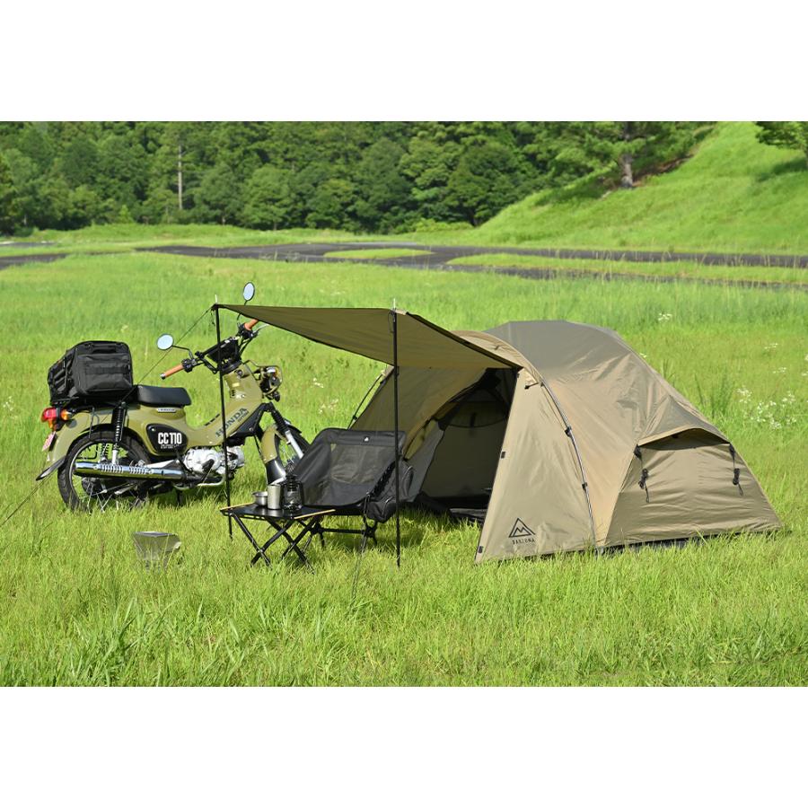 DAYTONA ハーフドーム フォレストカーキドームテント 39567 |  | 04