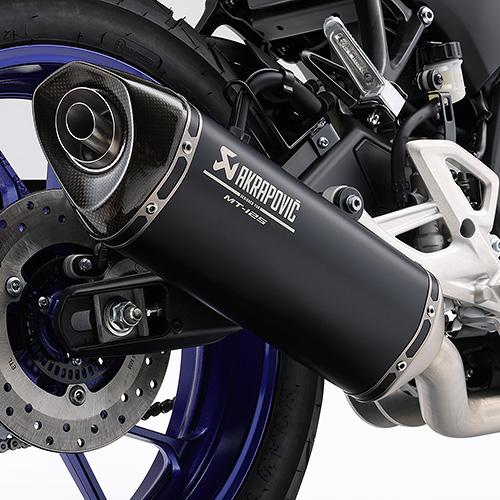 ワイズギア AKRAPOVIC（アクラポビッチ） MT-125 フルエキゾースト