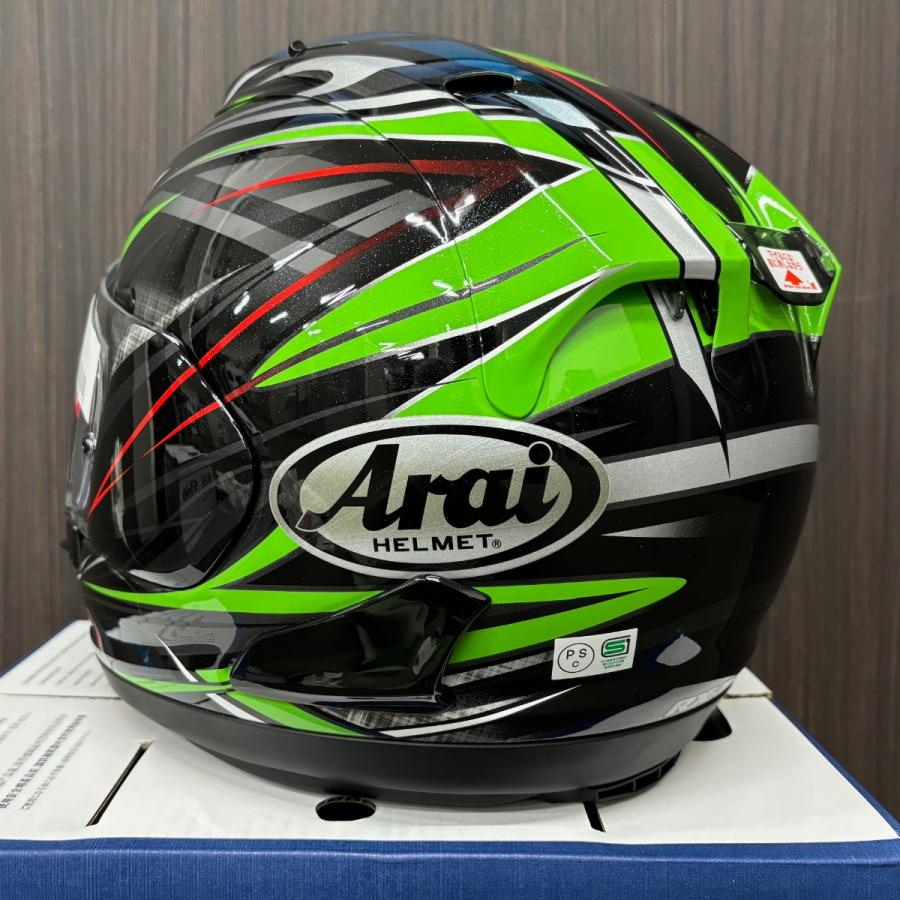 Arai RX-7X ラジカル グリーン Lサイズ 新品 RADICAL 緑 Webike | Arai アライ RX-7X RADICAL [アールエックスセブン