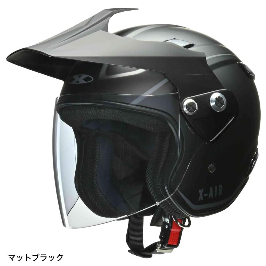 リード工業 LEAD X-AIR RAZZO-V（ラッツォ・ファイブ） バイザー付き