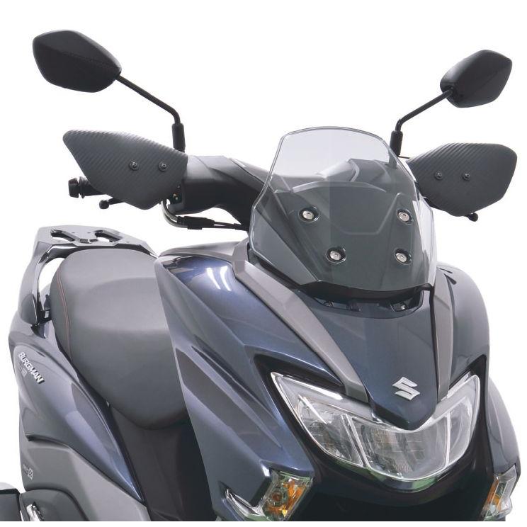 旭 旭風防 バーグマンストリート125EX ナックルバイザー M5-01CB