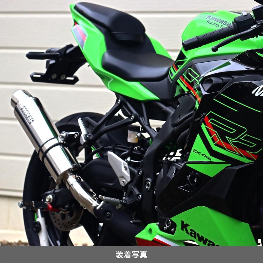 WR'S Kawasaki ZX-25R SE ('23-) SLIP-ON ラウンドステンレスサイレンサー BF4280JMの画像