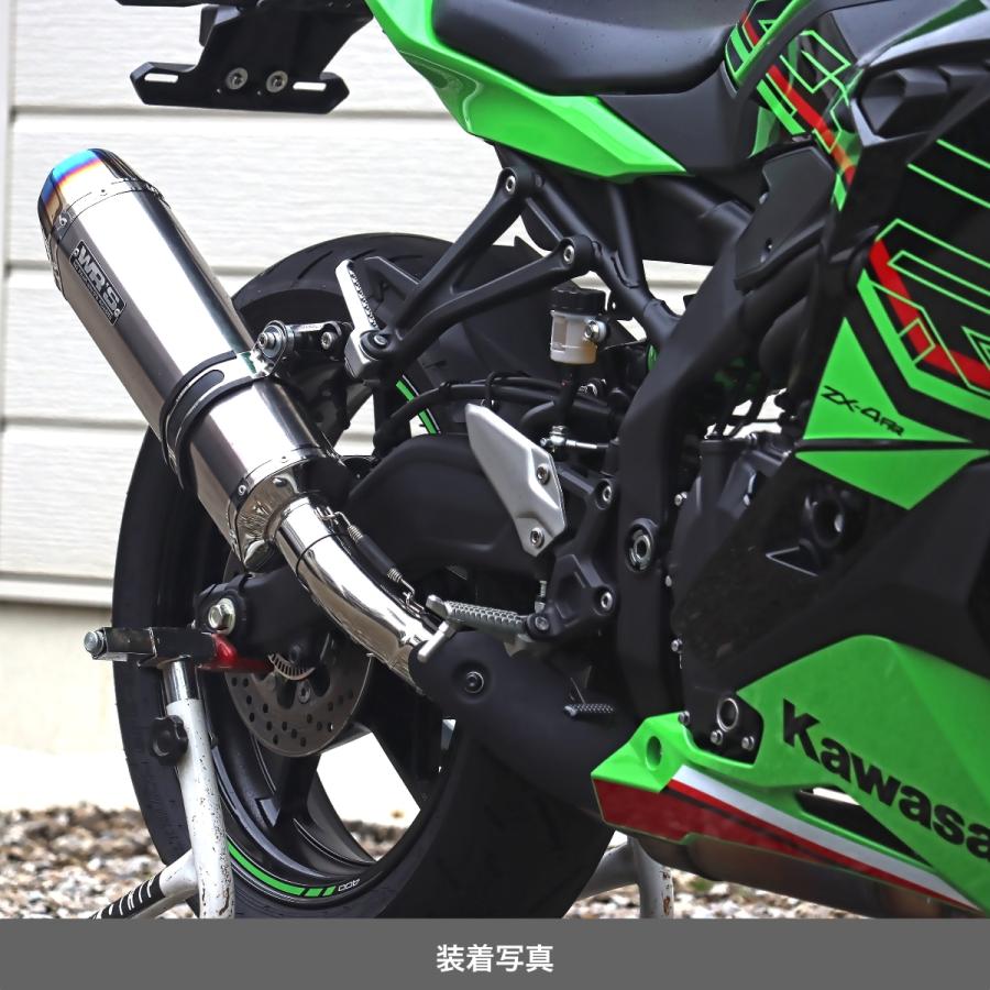 WR'S Kawasaki ZX-4R SE/ZX-4RR SS-OVAL ソリッドチタンスリップオン