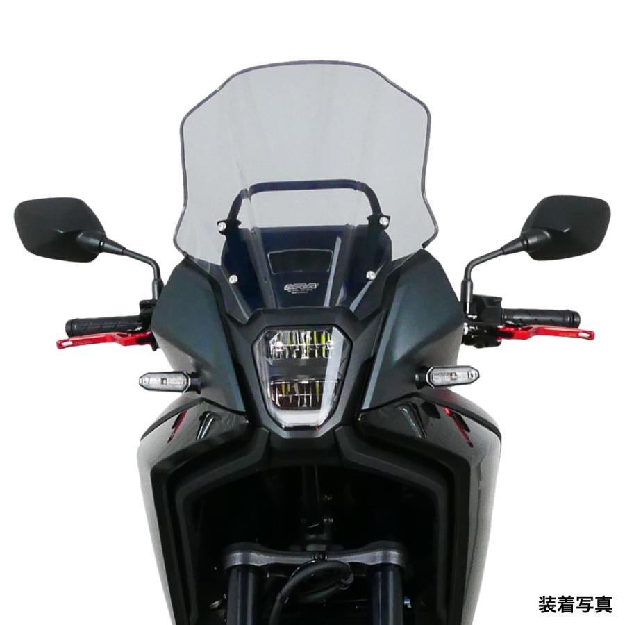 CBX400Fインテグラ　スモークスクリーン　モールセット CBX400Fインテグラスモークスクリーンモールセット