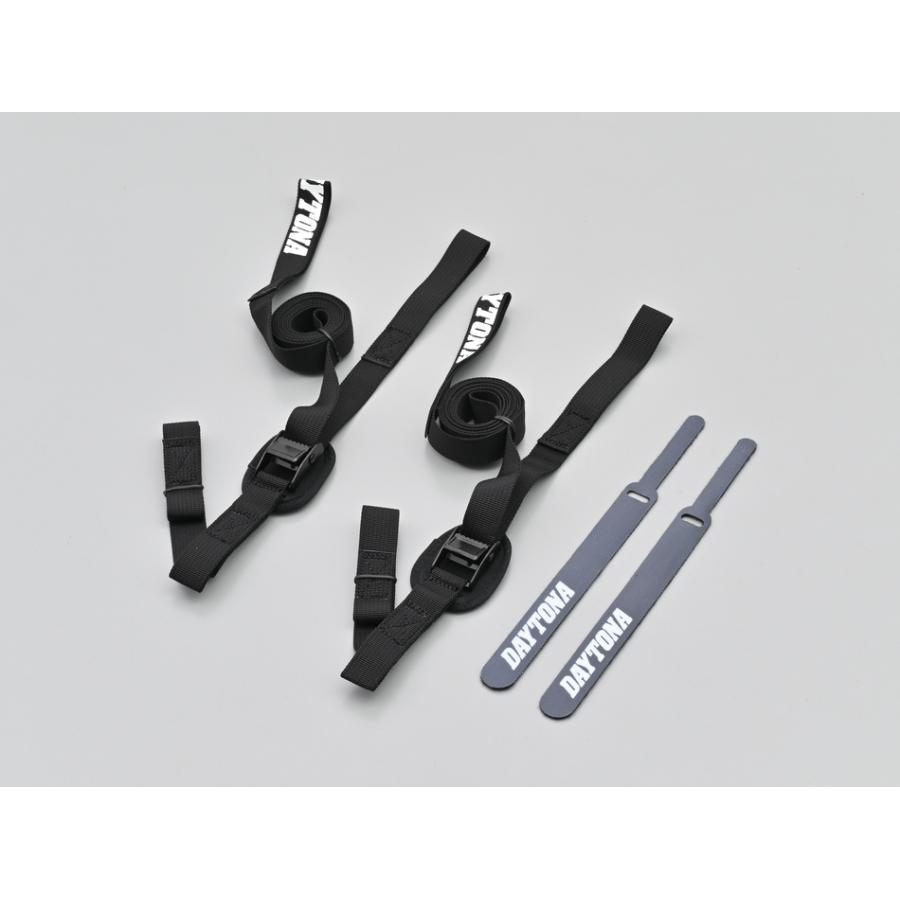 DAYTONA ラッシングベルト カムバックル ループ/ブラック 42147