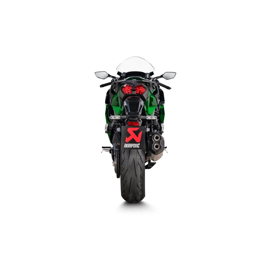 AKRAPOVIC NINJA H2 SX/SE(22-23) スリップオンライン（チタン） JMCA S-K10SO30-HGITJPPの画像