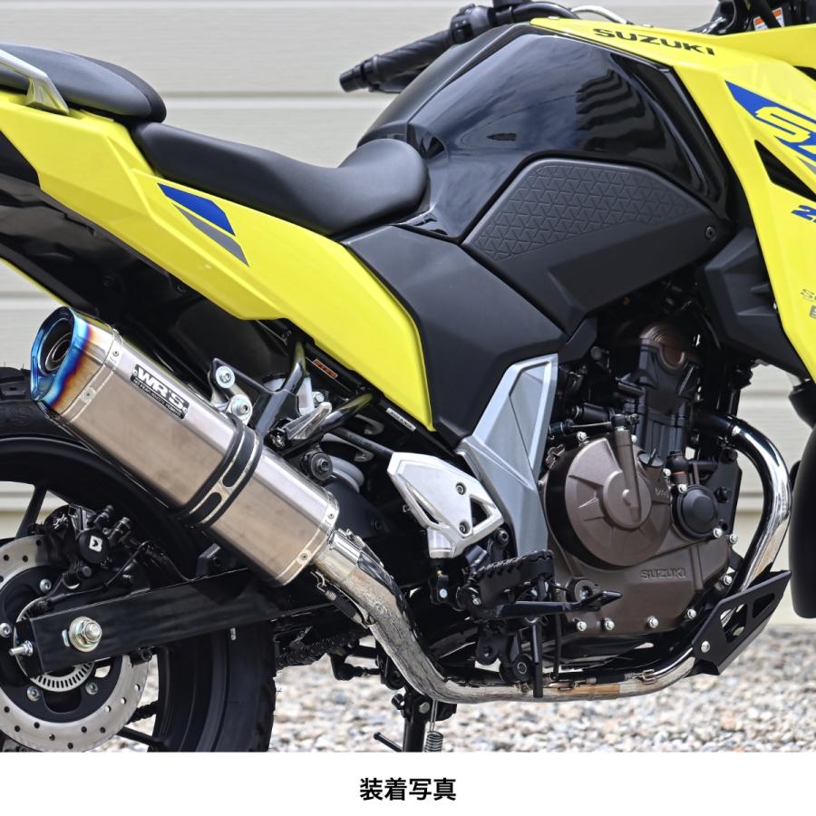 WR'S SUZUKI Vストローム250SX SS-OVALフルエキゾーストマフラー
